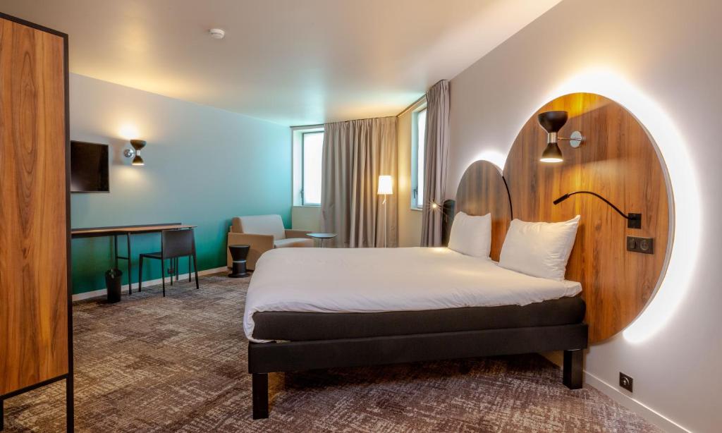 Postel nebo postele na pokoji v ubytování ibis Styles Paris Meteor Avenue d'Italie