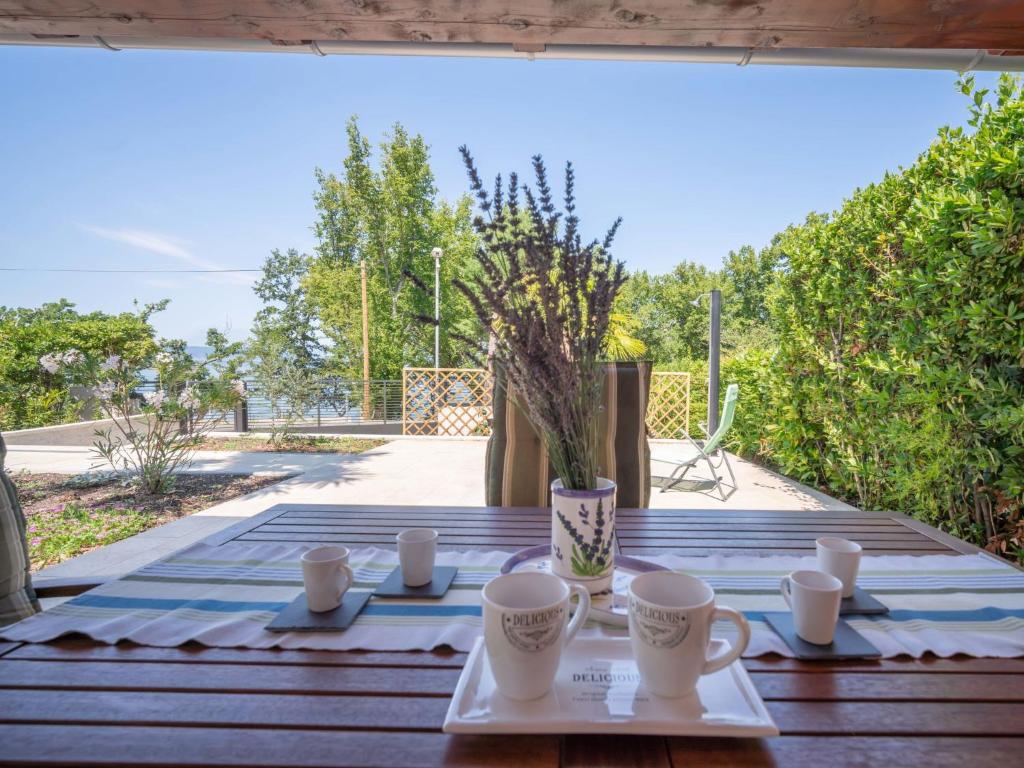 Balkón nebo terasa v ubytování Holiday Home Natali by Interhome