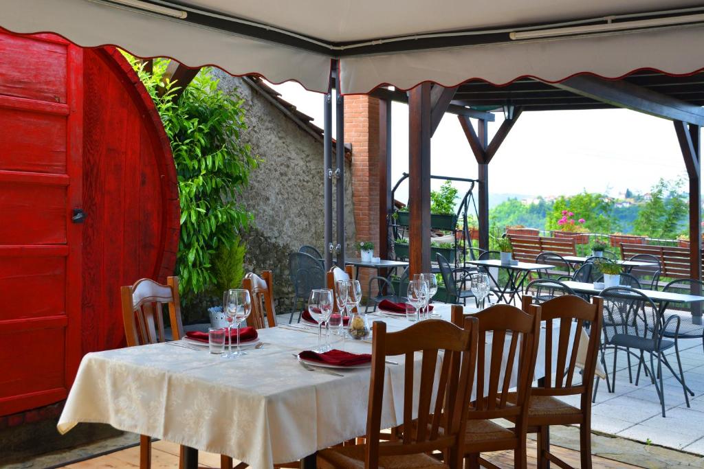 Restaurace v ubytování Da Fabiana