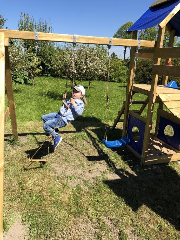 Herní místnost nebo prostor pro děti v ubytování Ferienhaus Ostseemuschel