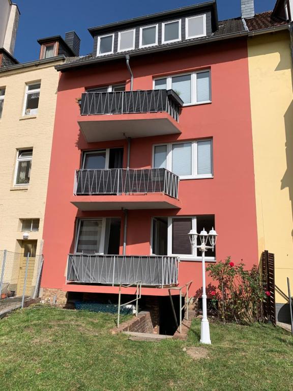 Budova, kde se apartmán nachází