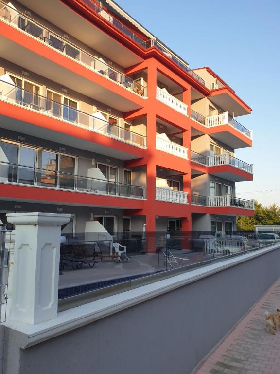 Budynek, w którym mieści się apartament