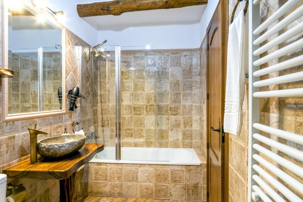 Kúpeľňa v ubytovaní Apartamentos Entre Senderos