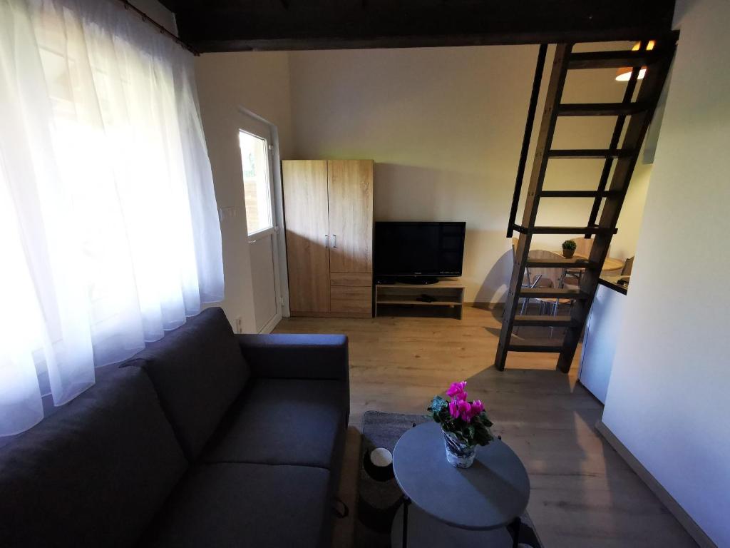 Posezení v ubytování Vali néni kifőzde és apartman