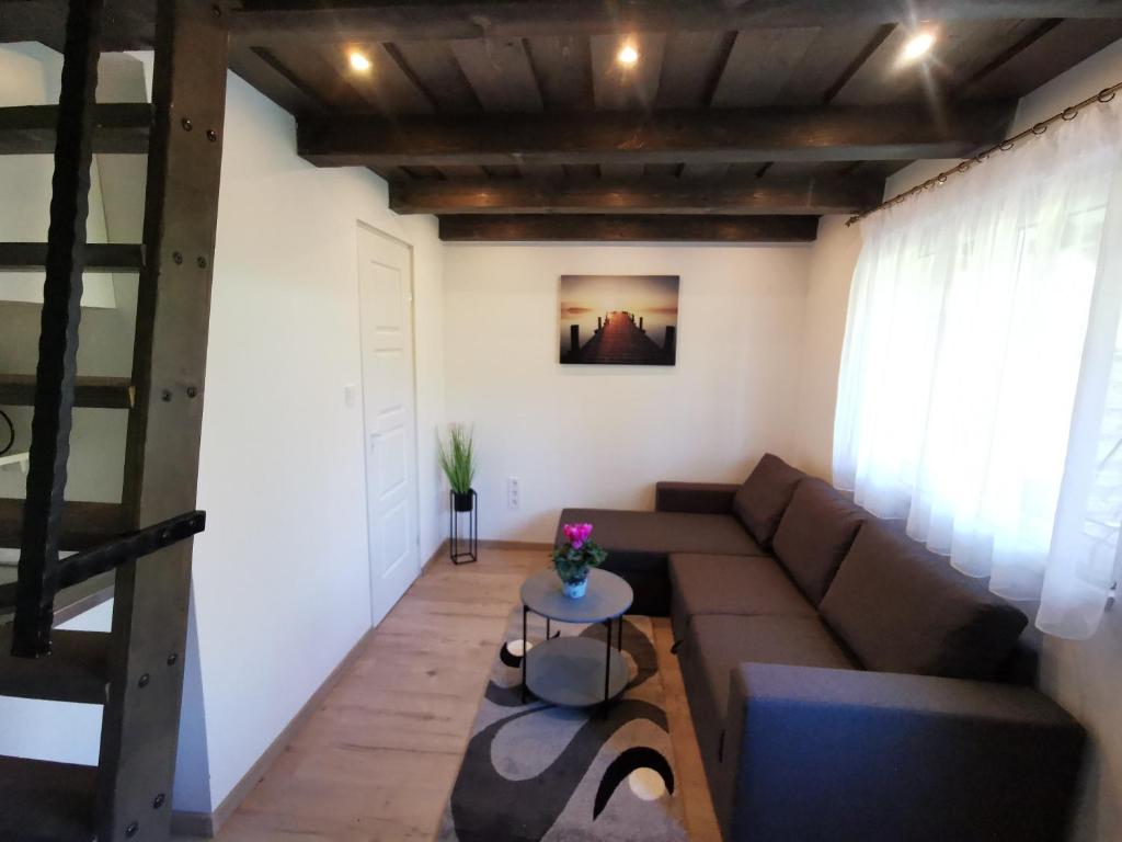Posezení v ubytování Vali néni kifőzde és apartman