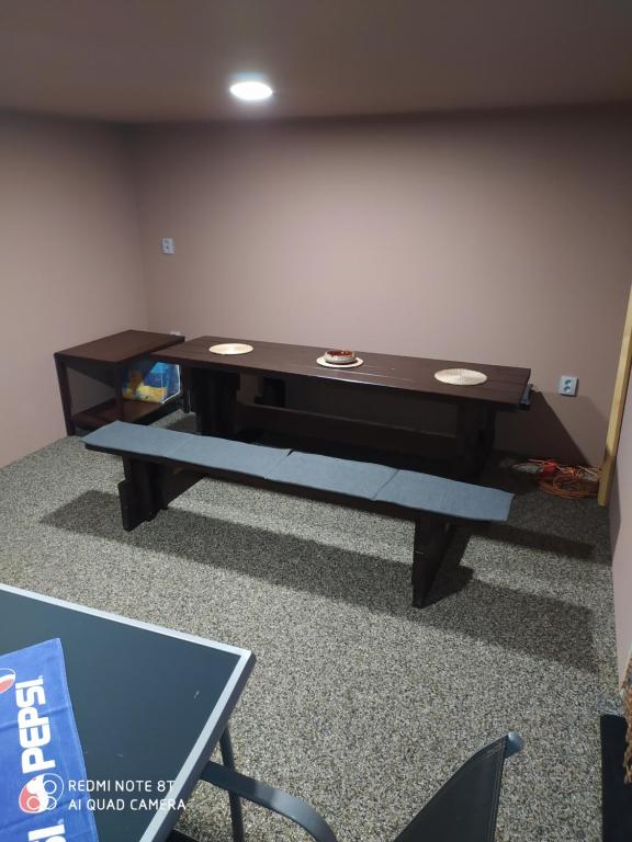 Stolní tenis v ubytování Apartmán u Davida nebo okolí