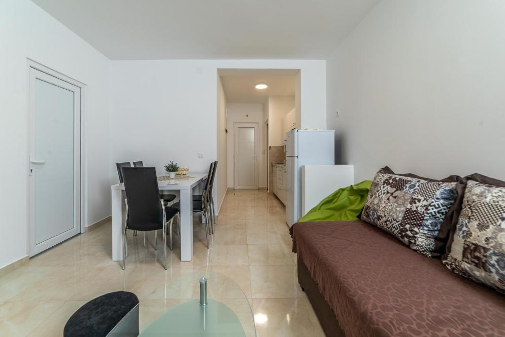 Posezení v ubytování Java Apartments