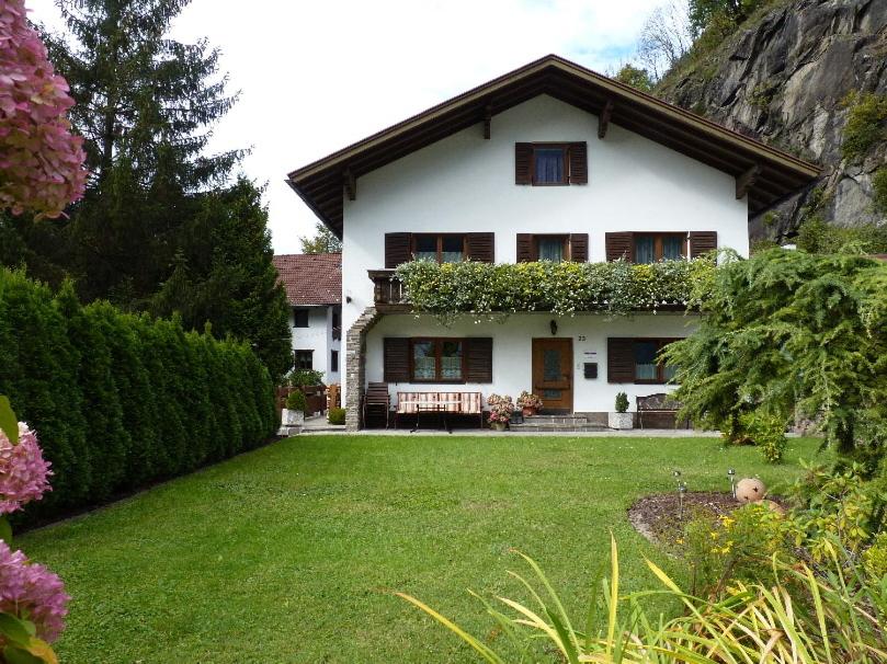 Vonkajšia záhrada v ubytovaní Haus Oetz