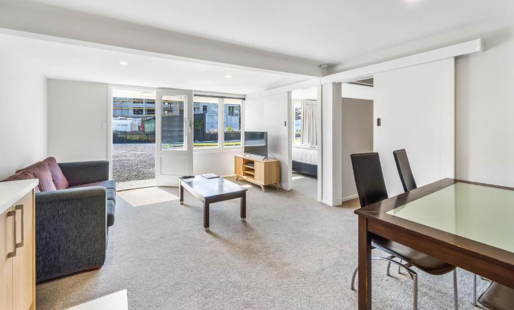 Posezení v ubytování Kaikoura Beach Motel