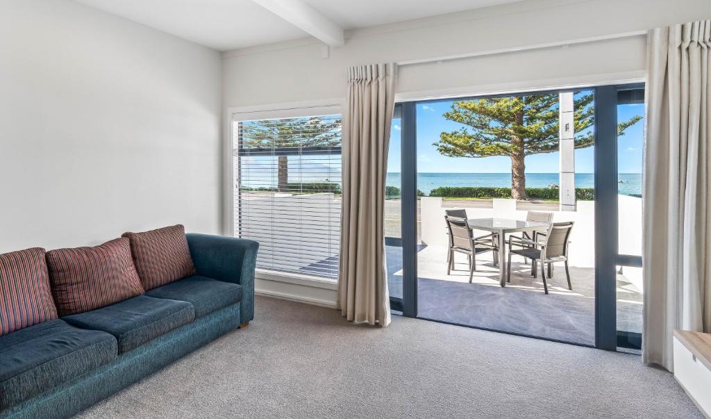 Posezení v ubytování Kaikoura Beach Motel