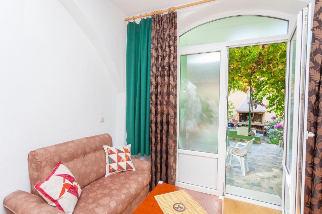 Posezení v ubytování Green garden Rooms & Apartments