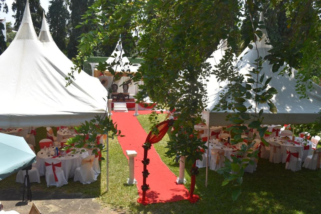 Zahrada ubytování Leinmach House Nyali