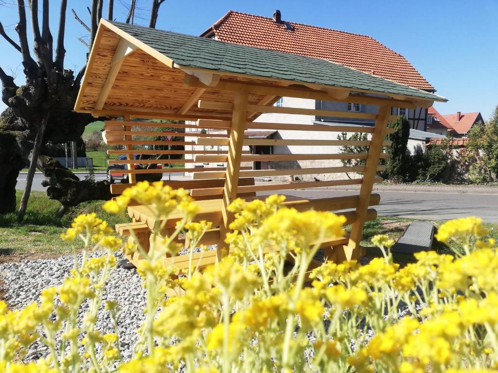 Zahrada ubytování FeWo Gutendorf