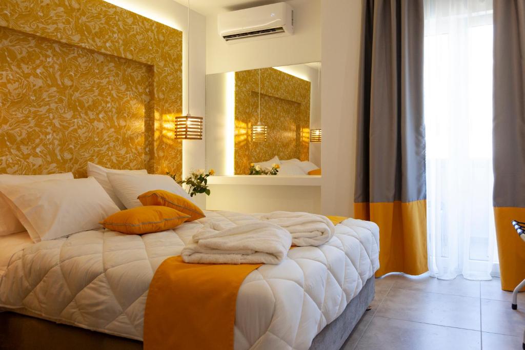 Postel nebo postele na pokoji v ubytování STAY INN