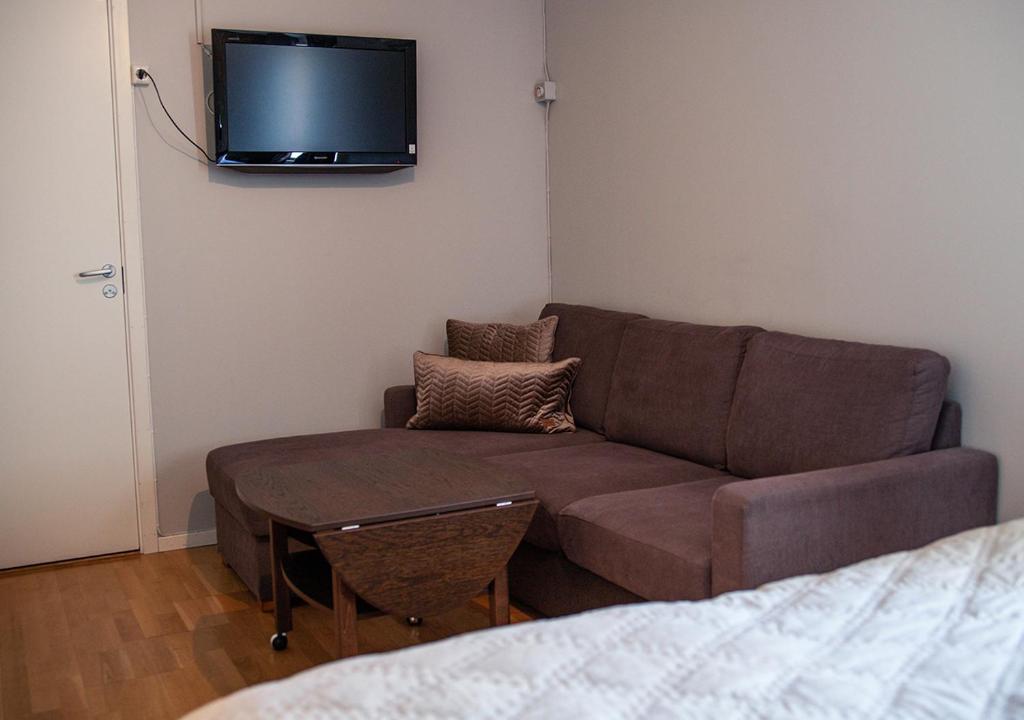 Posezení v ubytování Hotell Ronja