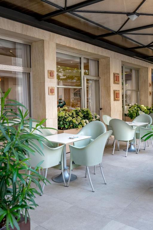 Posezení v ubytování Hotel Cristina Corona