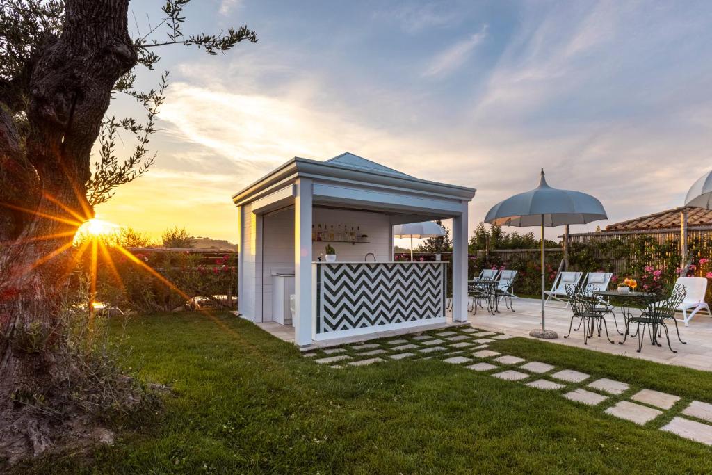 Zahrada ubytování Country Life Relais