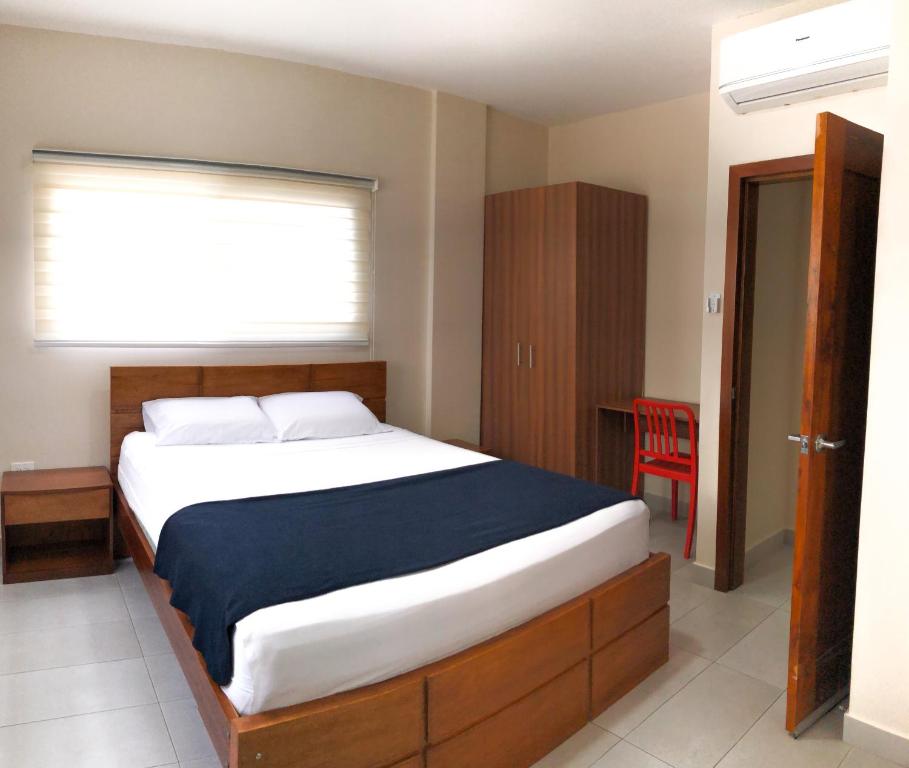 Postel nebo postele na pokoji v ubytování Hotel Arena Blanca