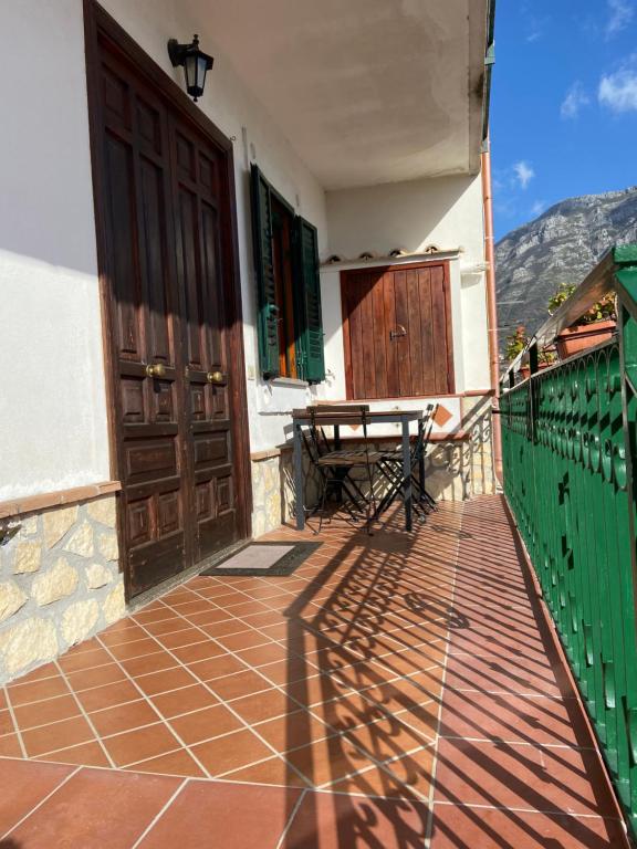 A balcony or terrace at Residenza Antico Borgo del Pozzo