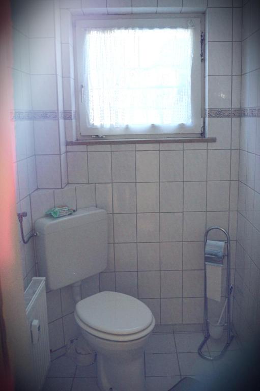 Koupelna v ubytování La Fontana