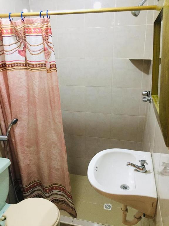 Koupelna v ubytování Hotel Fika Guayaquil