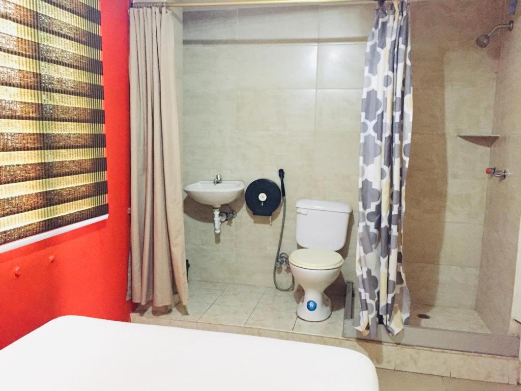 Koupelna v ubytování Hotel Fika Guayaquil