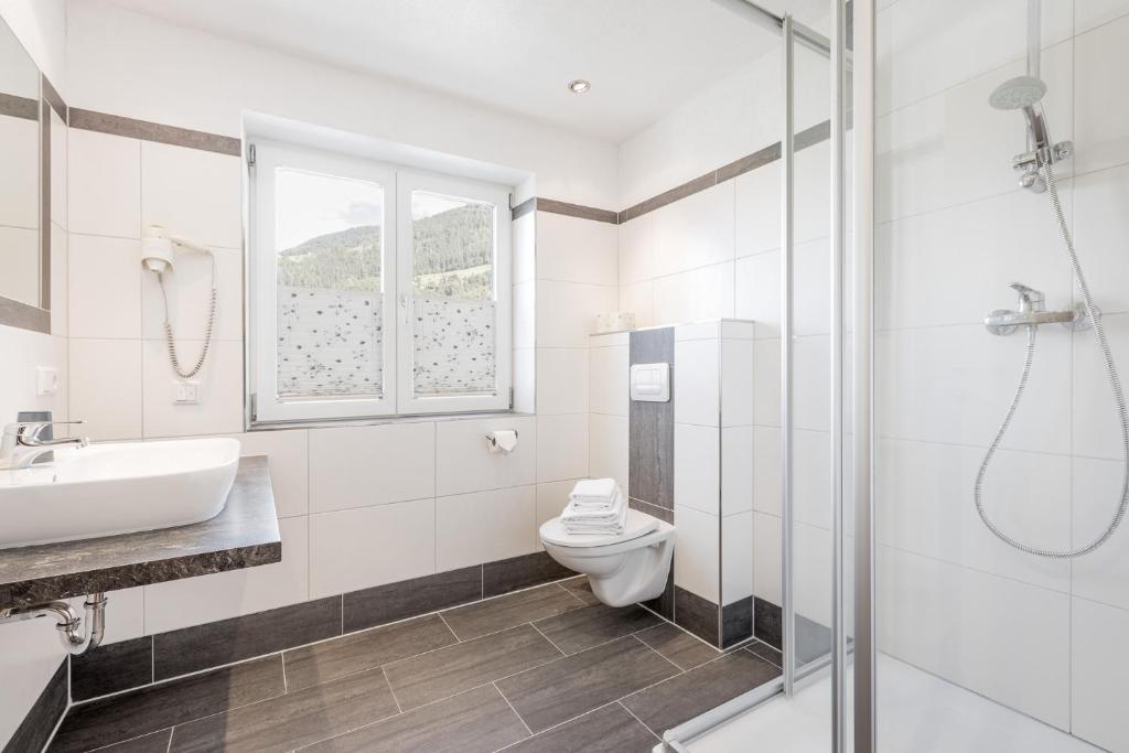 Koupelna v ubytování Haus Isabella Apartments - Oetz