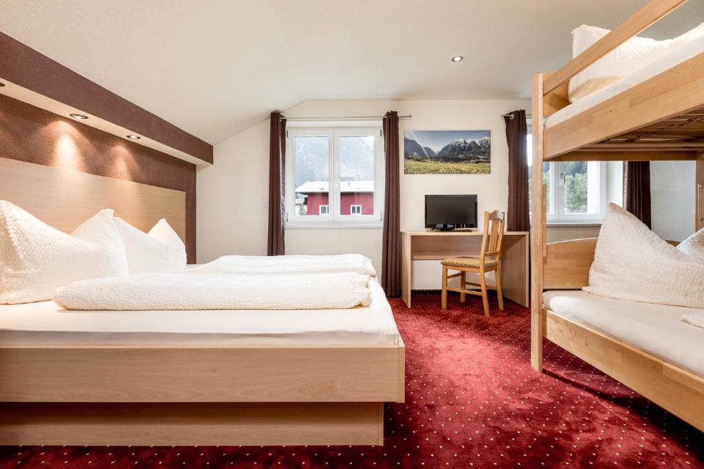 Postel nebo postele na pokoji v ubytování Haus Isabella Apartments - Oetz