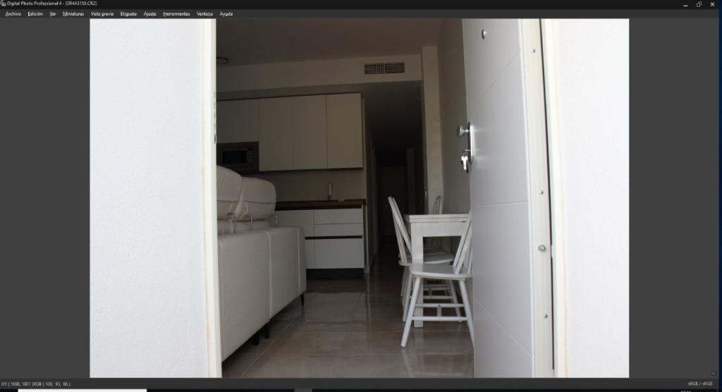 Kuchyň nebo kuchyňský kout v ubytování Apartamentos Cachón