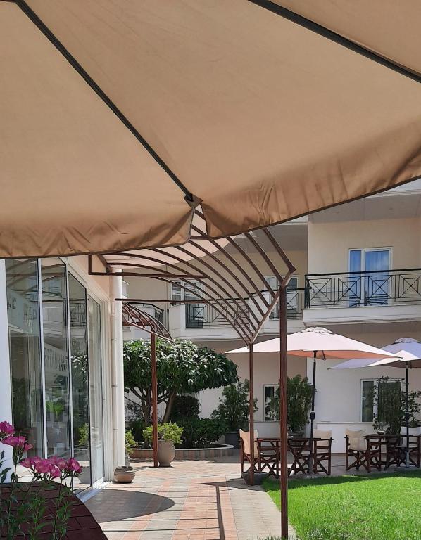 Zahrada ubytování Hotel Filoxenia Beach