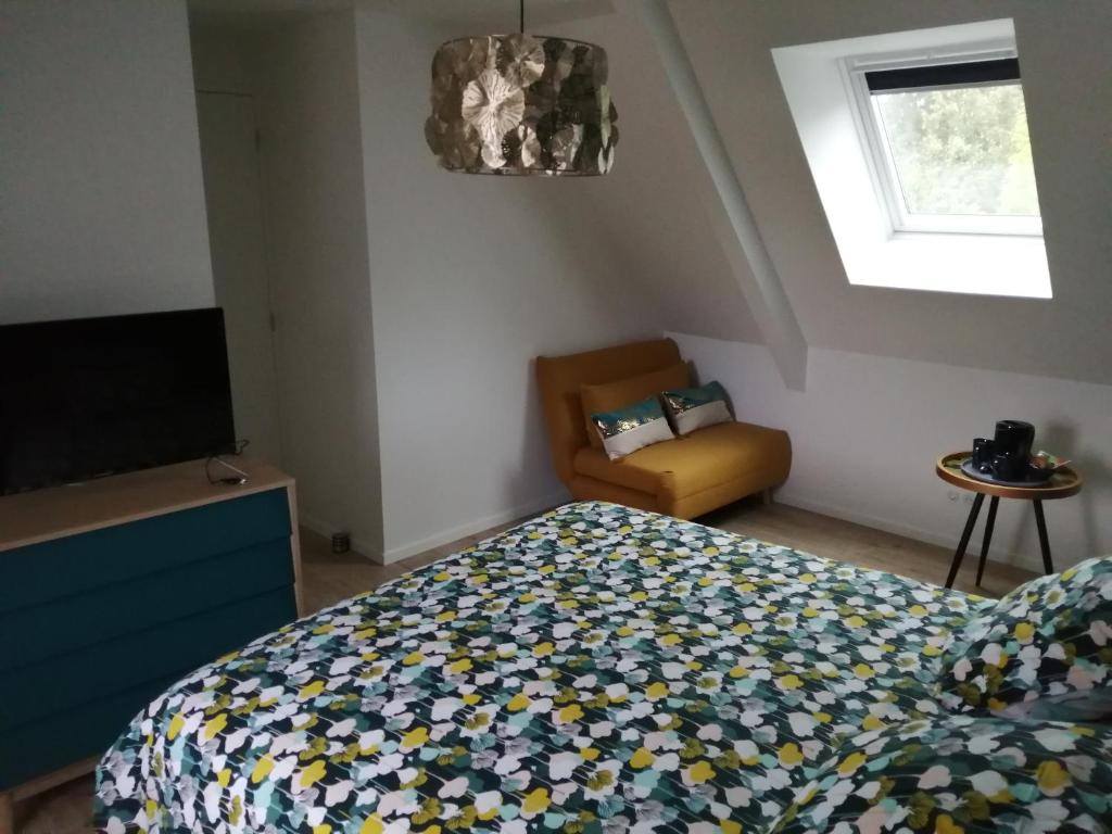 Chambres d'hôtes entre Paimpol et Erquy Parking gratuit - Habitación Doble