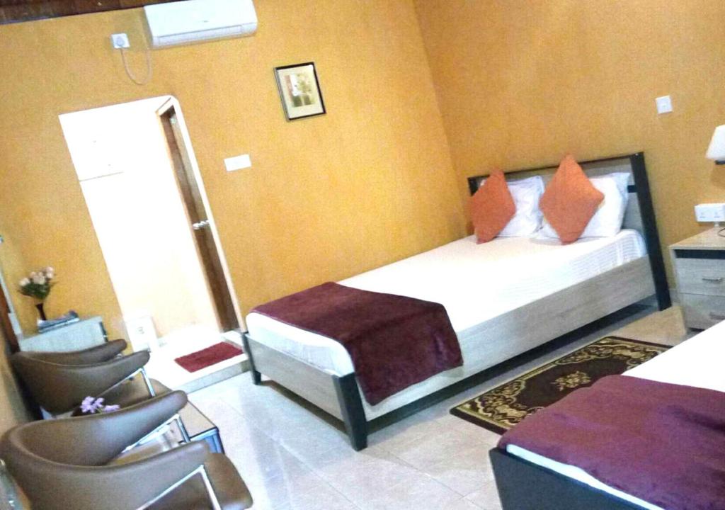 Posteľ alebo postele v izbe v ubytovaní Mahoya