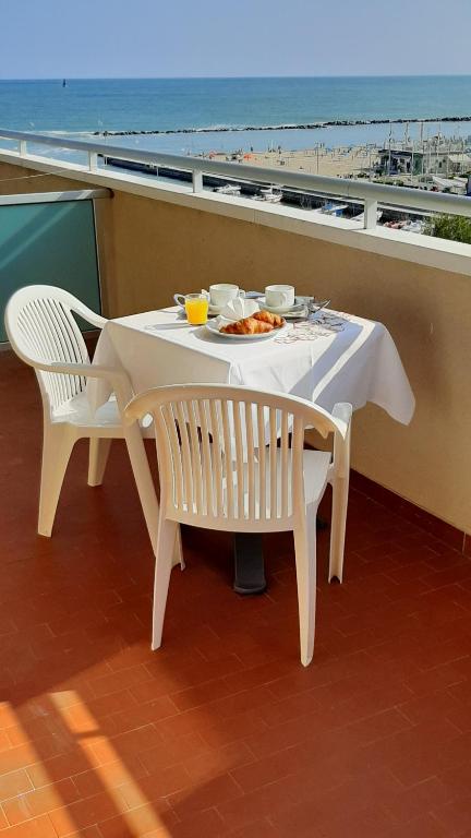 Balkón nebo terasa v ubytování Hotel Cormoran
