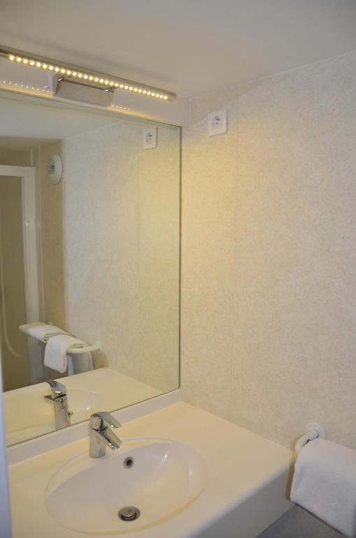 Koupelna v ubytování Mape hôtel