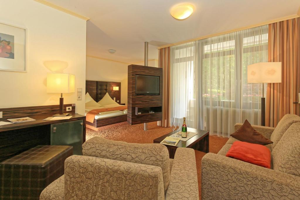 Posezení v ubytování Hotel Hirschen