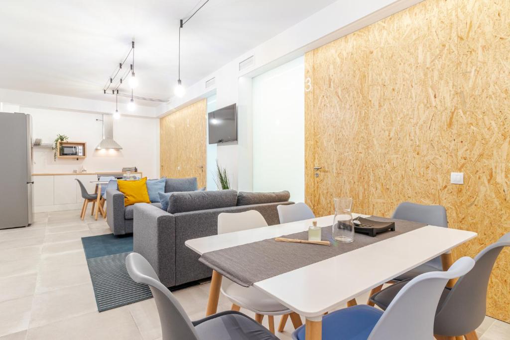 Posezení v ubytování Flatguest Paez Suites