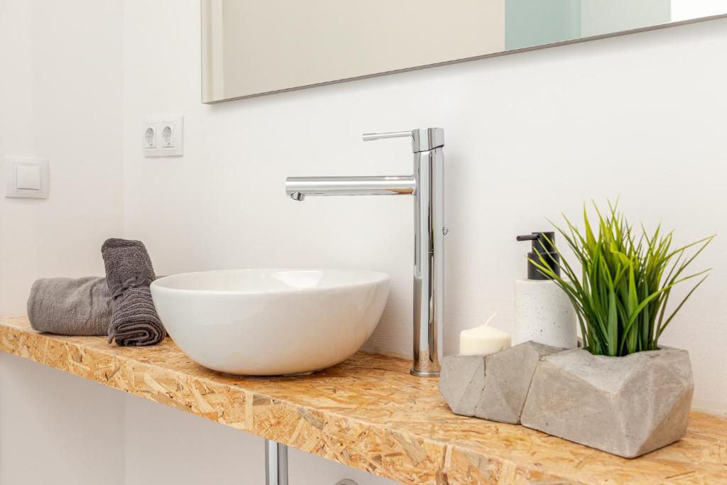 Koupelna v ubytování Flatguest Paez Suites