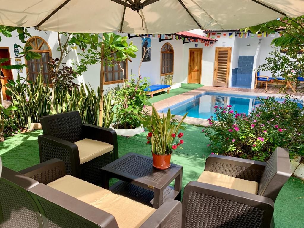 Πισίνα στο ή κοντά στο The Galapagos Pearl B&B