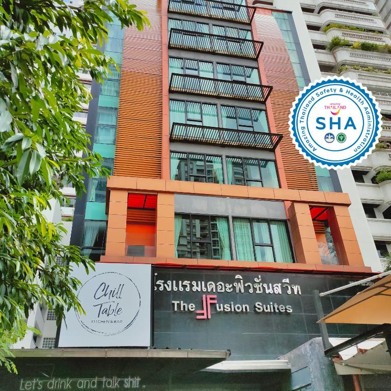 Certifikát, hodnocení, plakát nebo jiný dokument vystavený v ubytování The Fusion Suites