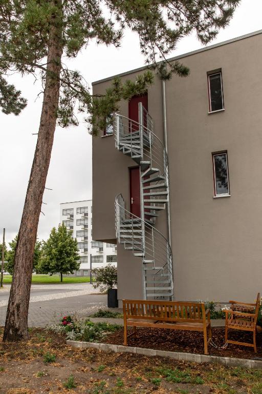 Budova, kde se apartmán nachází