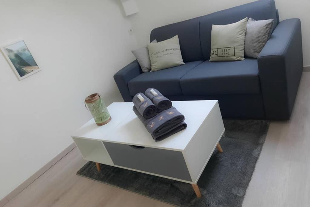 Posezení v ubytování LE COSY