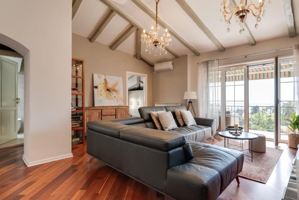 Część wypoczynkowa w obiekcie Luxury Apartment Regina