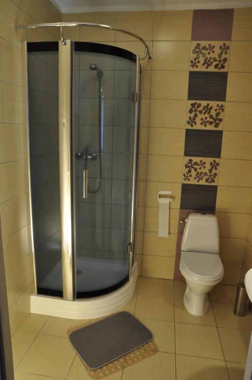 Kúpeľňa v ubytovaní Villa Słoneczko