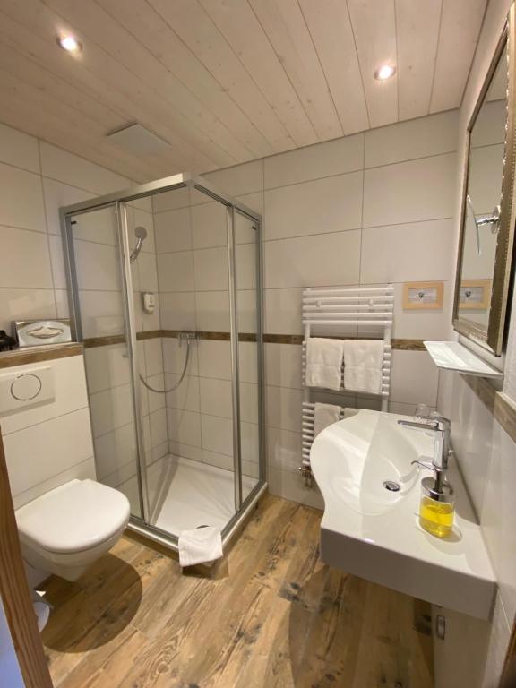 Koupelna v ubytování Carlton-Europe Vintage Adults Hotel