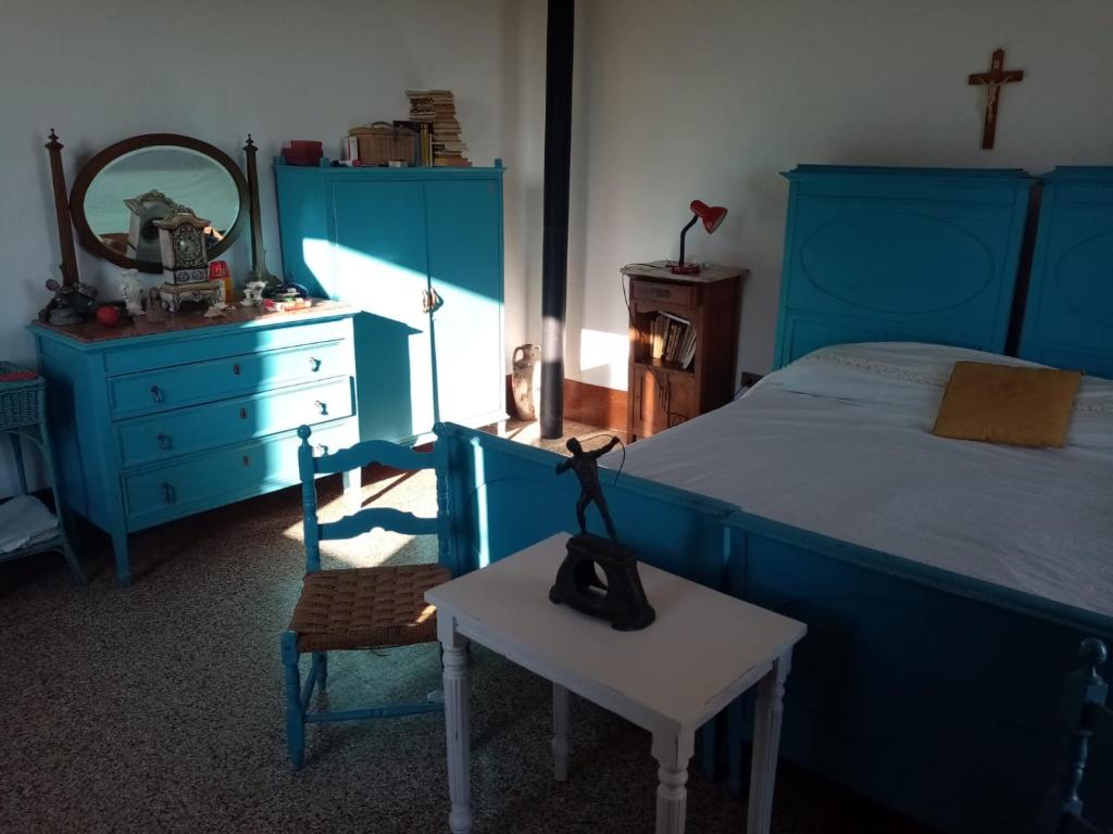 Posteľ alebo postele v izbe v ubytovaní La Villa di Minerva