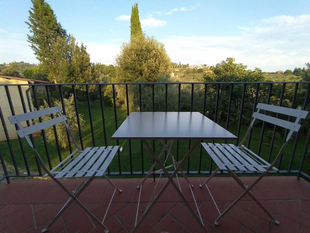 Balkón nebo terasa v ubytování B&B L'Oliveto