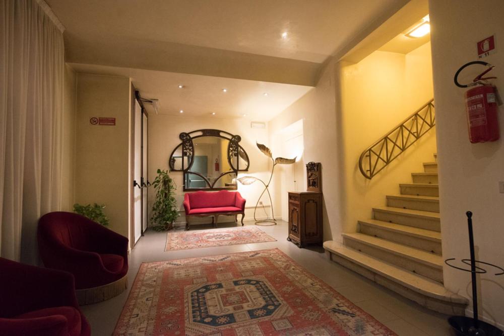 Posezení v ubytování Hotel Due Mori No air conditioning