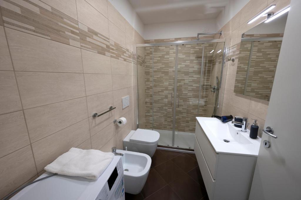 Kúpeľňa v ubytovaní Appartamento L’Anzolim