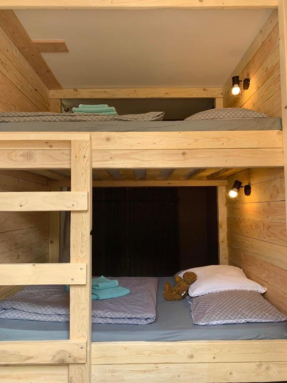 Postel nebo postele na pokoji v ubytování Le Passage
