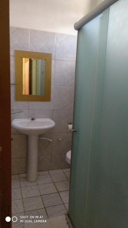 Um banheiro em Pousada Nordestina